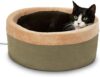 K&H Pet Products Thermo-Kitty Heated Cat Bed, Small 16
