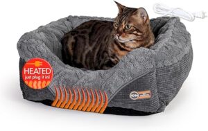 K&H Pet Products Thermo-Pet Lounge Sleeper Heated Bed