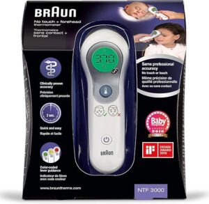 Braun Thermometer 2 In 1 No-Touch