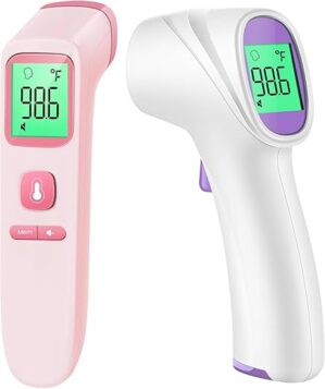GoodBaby Thermometer For Adults And Kids – 202 Pink & 2000 Purple