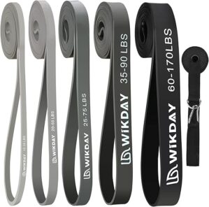 WIKDAY Thick Heavy Resistance Band Set