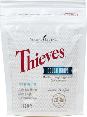 Young Living Thieves Cough Drops – 30 Count