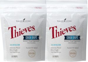 Young Living Thieves Cough Drops 30 Ct Essential Oil