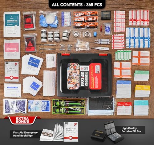 THRIAID First Aid Kit, Durable Hard Case - Image 3