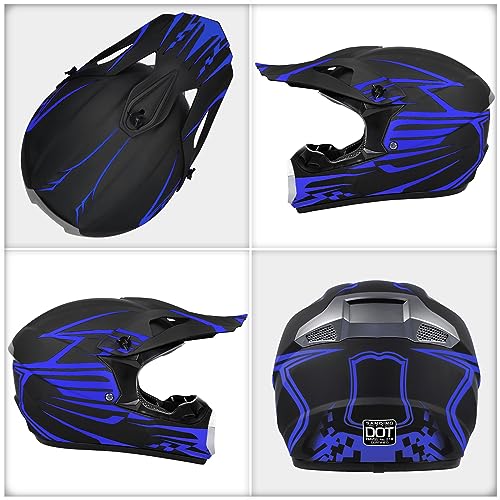 TIANDU Youth Dirt Bike Full Face Helmet - Image 5