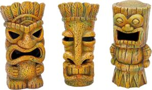 Penn-Plax Tiki Resin Ornament For Aquariums