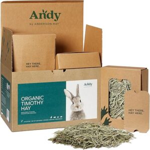 AONELAS Timothy Hay Feeder Box, 6 Pack