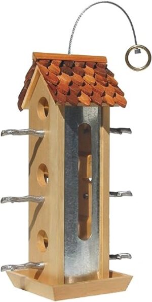 Perky-Pet Tin Jay Bird Feeder Set [2]