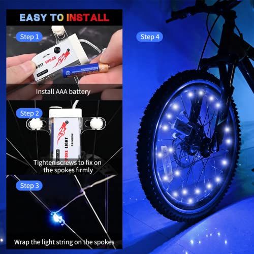 TINANA LED Bike Wheel Lights Ultra Bright - Image 4