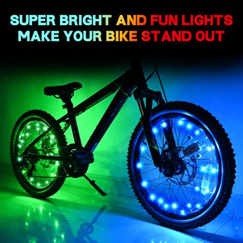 TINANA LED Bike Wheel Lights Ultra Bright - Image 2