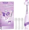 Papablic Toddler Electric Toothbrush With Unicorn Cover