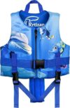 Rrtizan Toddler Swim Vest Adjustable Safety Strap