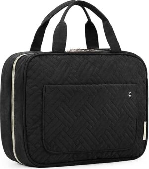 BAGSMART Toiletry Travel Bag With Hanging Hook