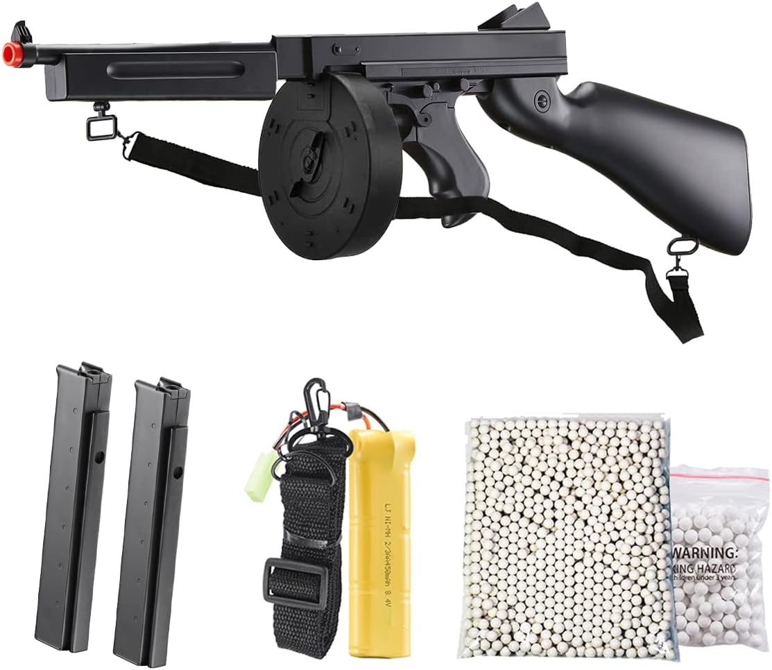 GoldenBall Tommy Thompson WW2 Submachine Gun AEG