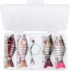 LASER·FISH Topwater Bass Lures Multi Jointed Swimbait