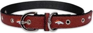 Pets First Tough Leather Dog Collar, DEN-3081-LG