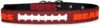 Pets First Tough Leather NFL Bears Dog Collar, CHI-3081-MD