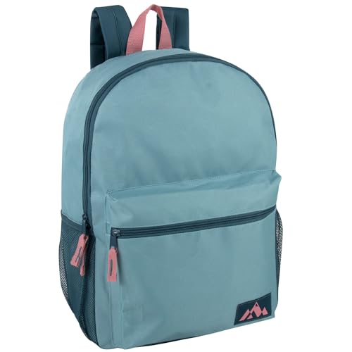Trail maker 24 Pack Color Block Backpacks 18 Inch - Image 3