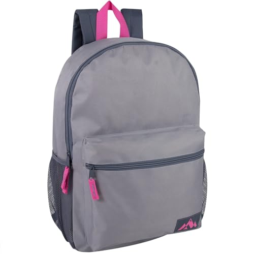 Trail maker 24 Pack Color Block Backpacks 18 Inch - Image 5