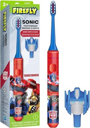 FIREFLY Transformers Sonic Toothbrush With 3D Cover