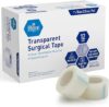 MED PRIDE Transparent Medical Tape, 1″ x 10 Yds, 12 Pack