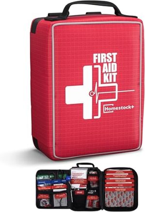 Homestockplus Trauma First Aid Kit With Molle