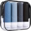 GLAMFIELDS Travel Bottles 3oz Silicone Containers