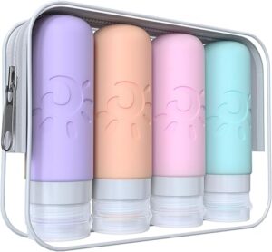 Zafit Travel Bottles, TSA Approved Leak Proof