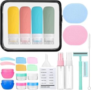 IMPORX Travel Size Toiletries Bottles Leak Proof