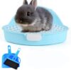 Hamiledyi Triangle Potty Trainer Corner Bunny Toilet