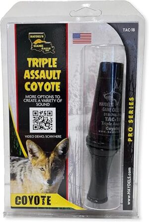 Haydel’s Game Calls Inc. Triple Assault Coyote Call TAC-18