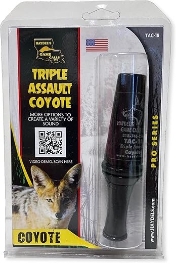 Haydel's Game Calls Inc. Triple Assault Coyote Call TAC-18