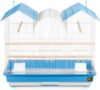 Prevue Pet Products Triple Roof Cockatiel Cage, Blue/White