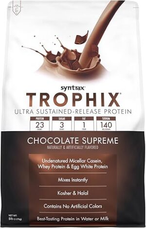 Syntrax Trophix Ultra Sustained Protein Blend, Chocolate