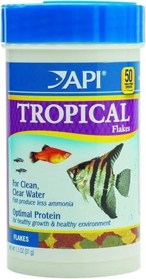 API Tropical Flakes Fish Food 1.1-Ounce