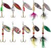 YPWUE Trout Salmon Bass Fishing Lures Kit