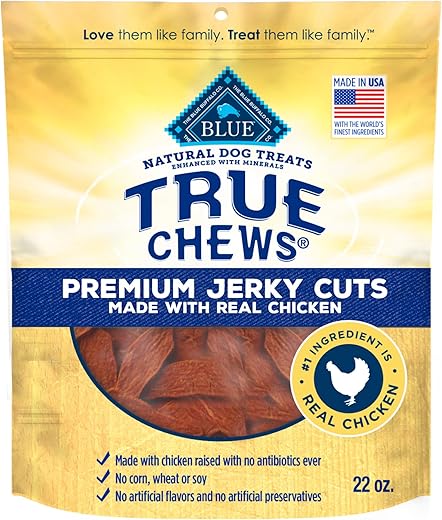 Blue Buffalo True Chews Chicken Jerky Dog Treats