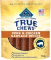 Blue Buffalo True Chews Dog Treats, Pork & Chicken Sausage Recipe