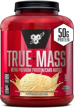 BSN True-Mass Muscle Mass Gainer, Vanilla