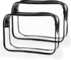 Wedama TSA Approved Toiletry Cosmetic Bags, 2 Pack