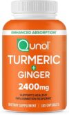 Qunol Turmeric Curcumin With Black Pepper & Ginger Supplement