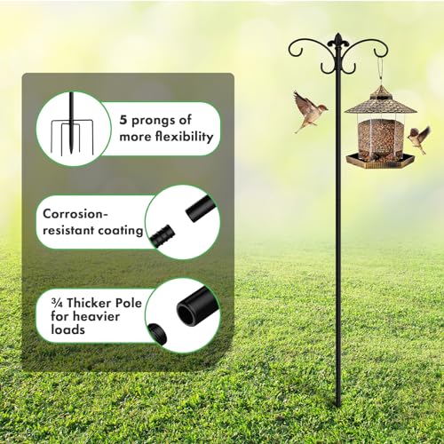 Twinkle Star 2Pk Garden Shepherds Hooks 78inch - Image 4