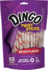 Dingo Twist Sticks Rawhide Chews, Real Chicken
