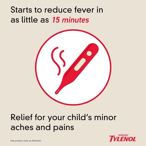 Tylenol Infants Oral Suspension Pain Relief, Cherry Flavor - Image 4