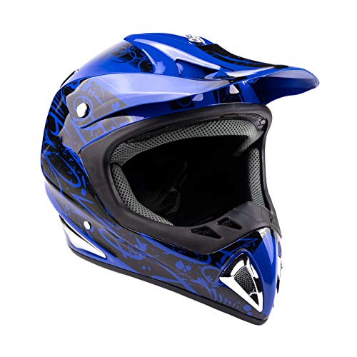 Typhoon Helmets ATV Helmet Goggles Gloves Combo - Image 3