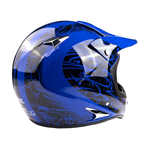 Typhoon Helmets ATV Helmet Goggles Gloves Combo - Image 4