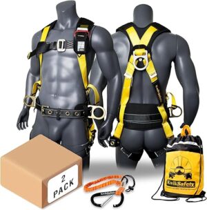 KwikSafety Typhoon Safety Harness [2 Pack] Premium