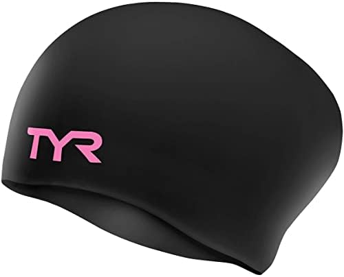 TYR Adult Long Hair Silicone Swim Cap - Image 3