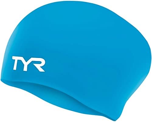 TYR Adult Long Hair Silicone Swim Cap - Image 4