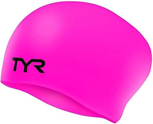 TYR Adult Long Hair Silicone Swim Cap - Image 5